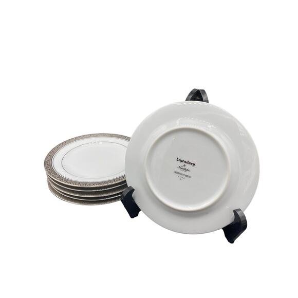 Set of 6 VTG Legendary by Noritake Philippines Crestwood 4166 bread Plates - Picture 5 of 5
